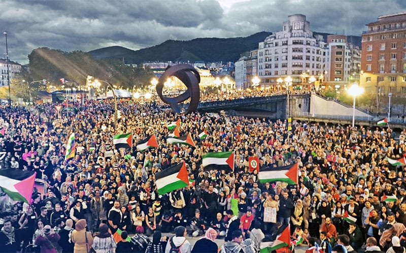 Γενική απεργία για την Παλαιστίνη στο Ισπανικό Κράτος