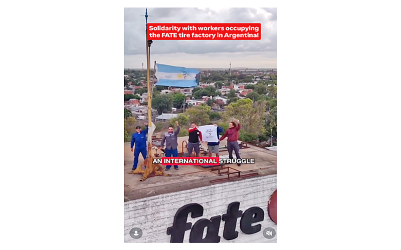 Aργεντινή: Η κατάληψη-σύμβολο στο εργοστάσιο FATE