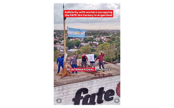 Aργεντινή: Η κατάληψη-σύμβολο στο εργοστάσιο FATE